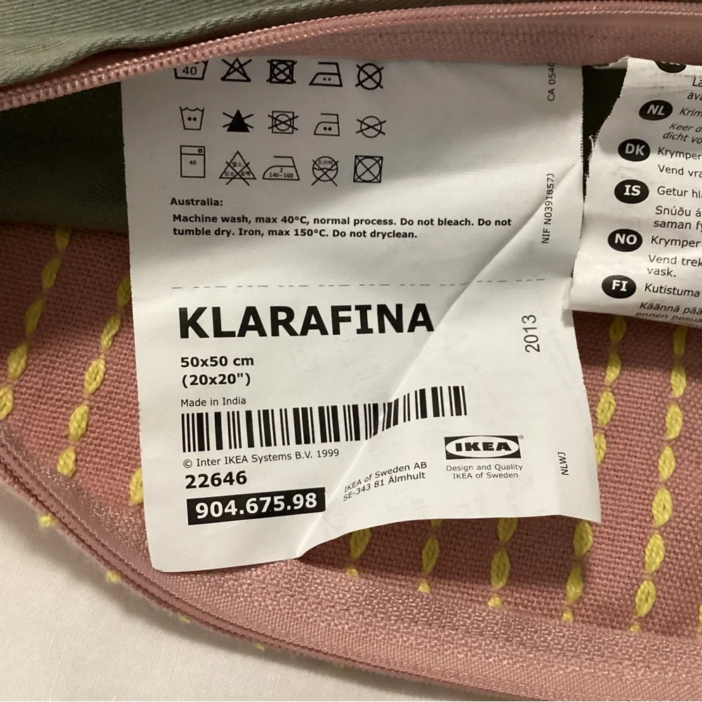 Klarafina IKEA Pillowcase